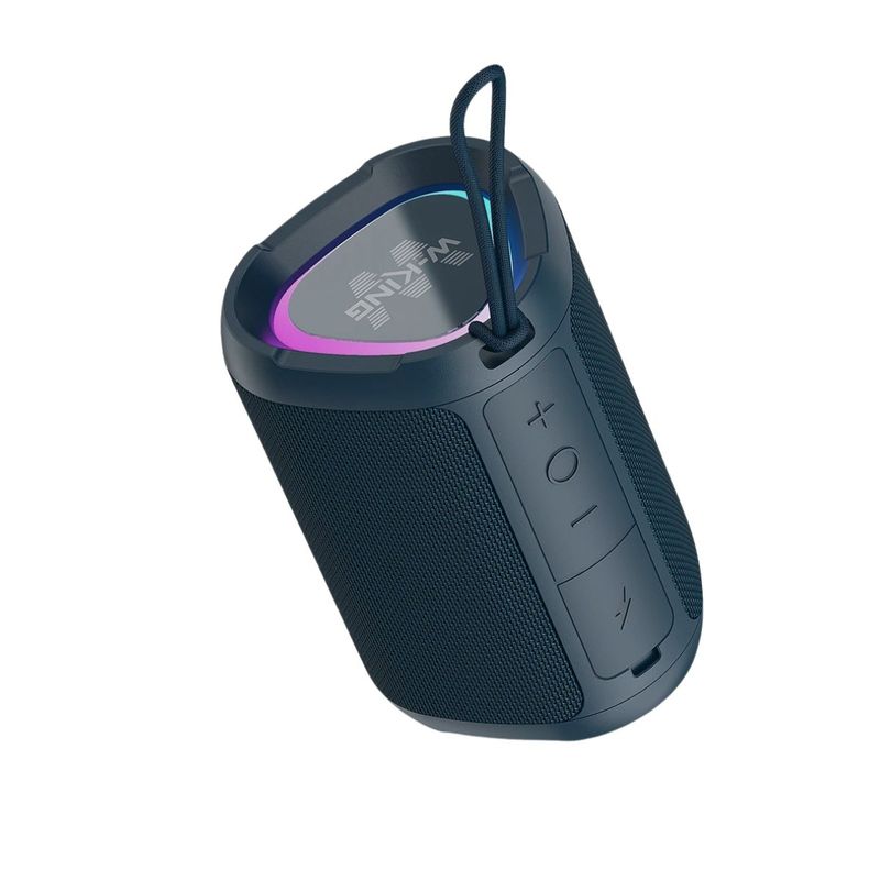 GENERICO - Parlante Bluetooth Outdoor IPX7 MiniBoombox 15W W‑KING D110 Azul