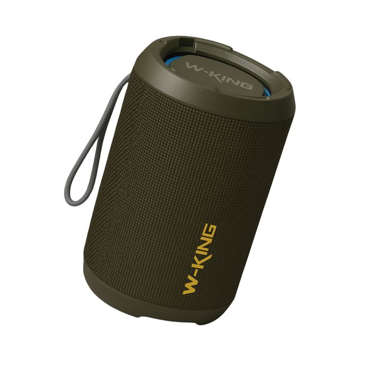 GENERICO - Parlante Bluetooth Outdoor IPX7 MiniBoombox 15W W‑KING D110 Verde