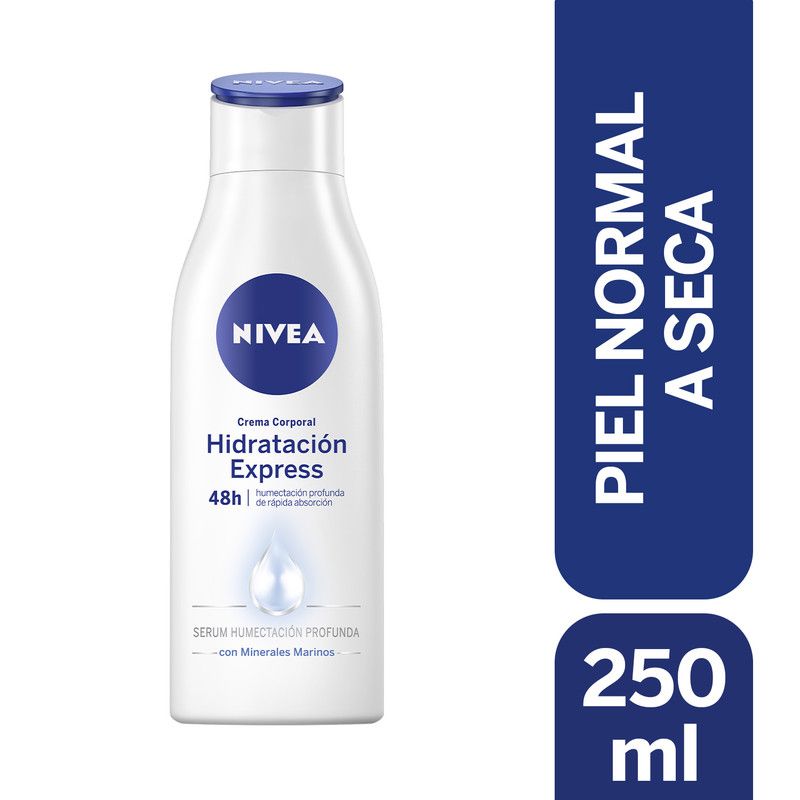 NIVEA - Crema Corporal Nivea Hidratación Express 250ml