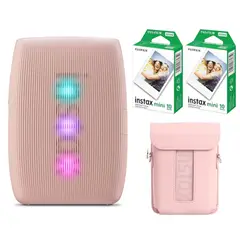 FUJIFILM - Set Impresora de Fotos Instax Mini Link 3 + 20 Film + Estuche