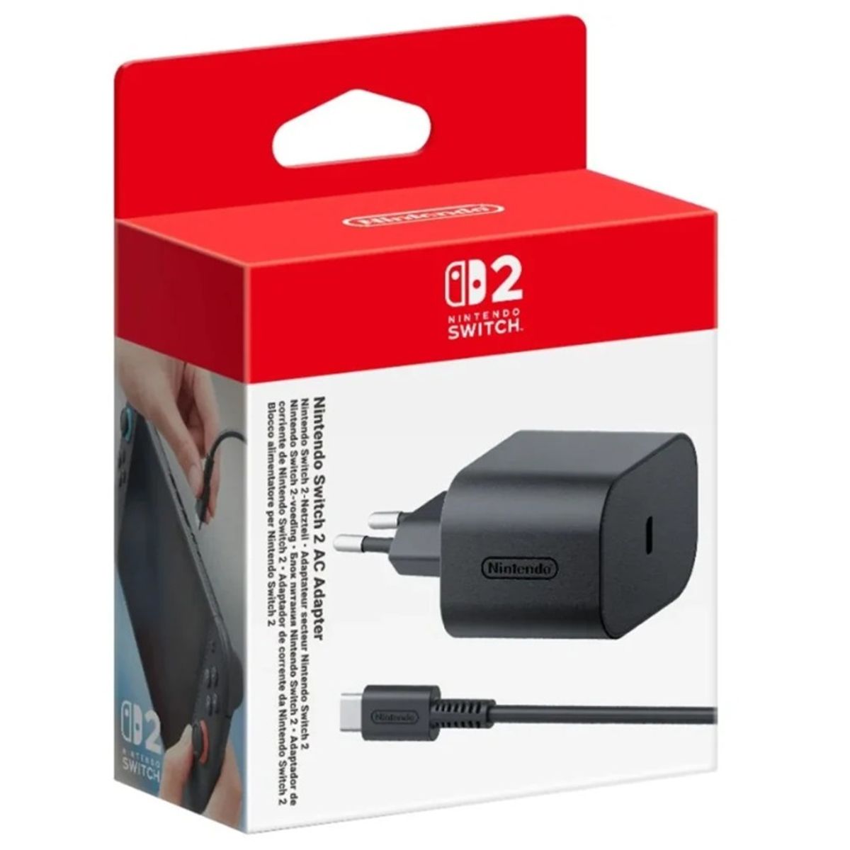 NINTENDO - Cargador Original De Nintendo Switch 2
