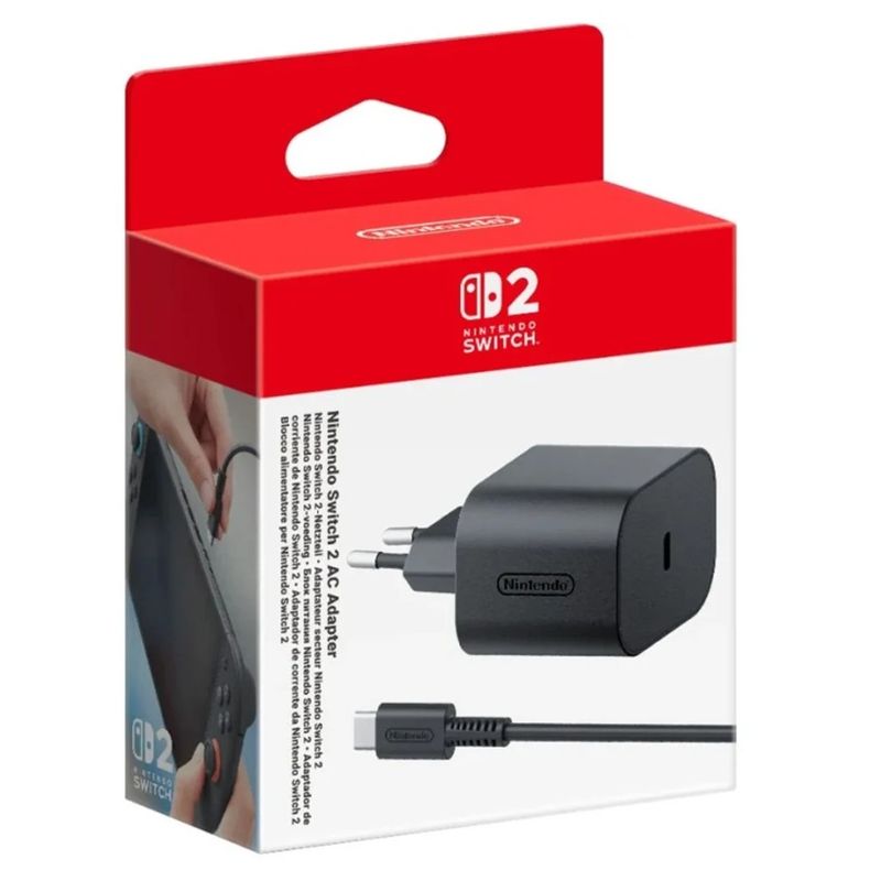 NINTENDO - Cargador Original De Nintendo Switch 2