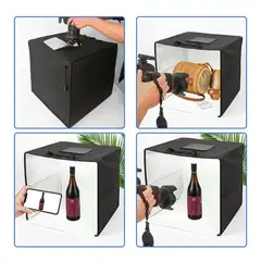GENERICO - Estudio Portátil para Fotografía Profesional de Productos Pequeños