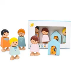 ABC - Casa de juego educativa familia feliz