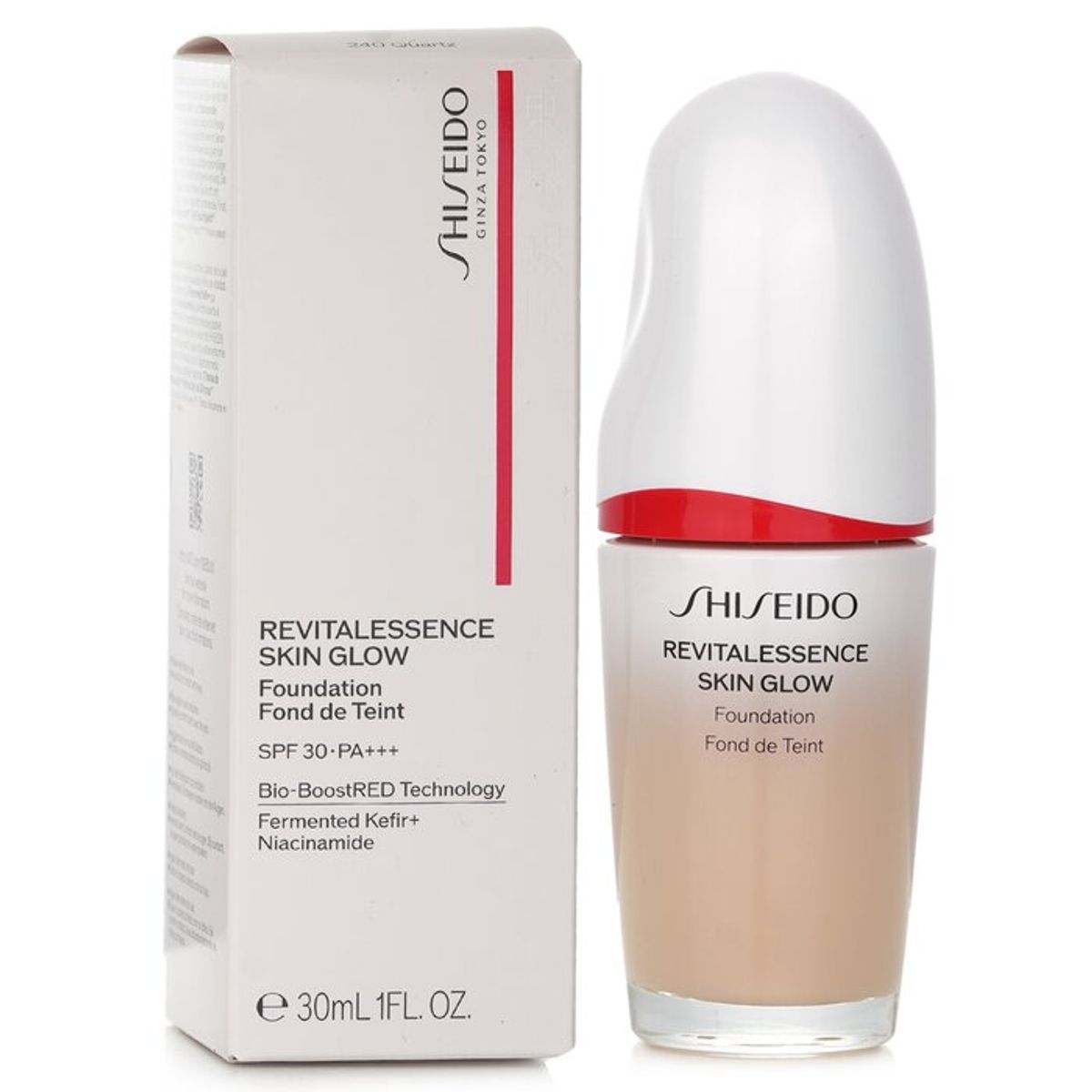 SHISEIDO - Base Revitalessence Skin Glow SPF30 240 Quartz - Shiseido