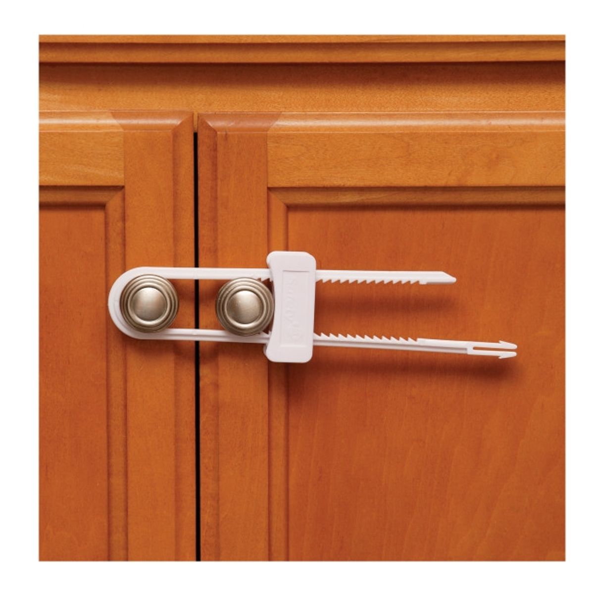 SAFETY 1ST - Seguro para puertas de armarios modelo rígido sierra