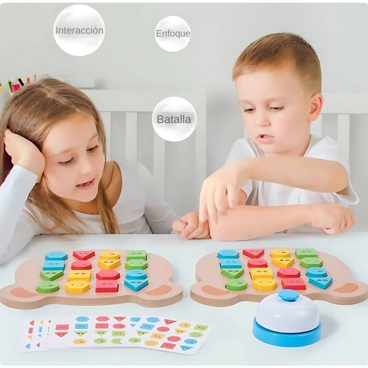 ABC - Juego Montessori Clasificación por Color y Forma