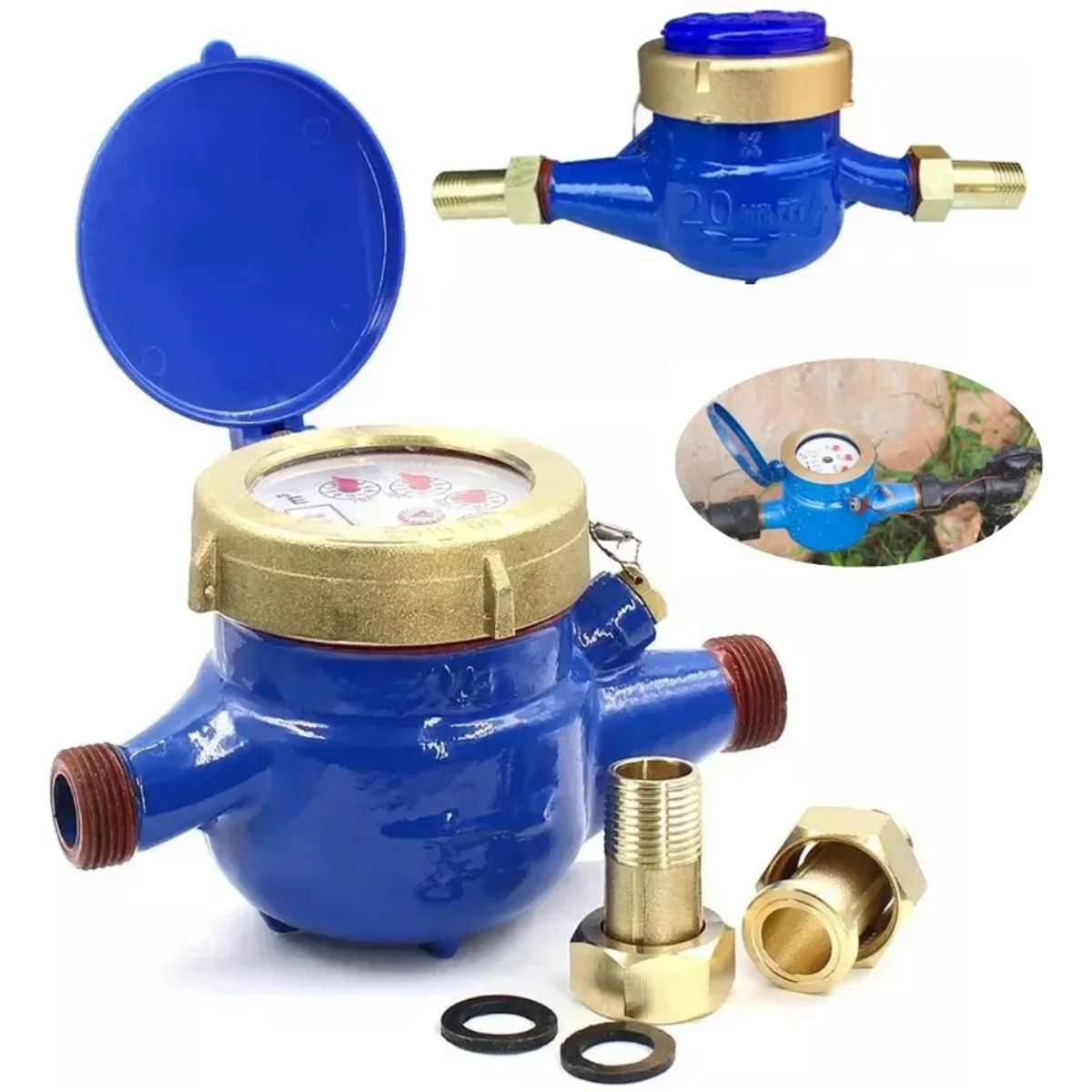 GENERICO - Medidor De Agua Remarcador Con Colas 34