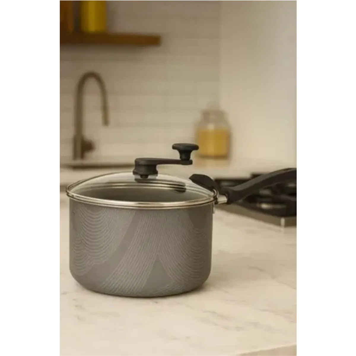 GENERICO - Olla Cabritas Pop Corn Palomitas Cotufas -gris