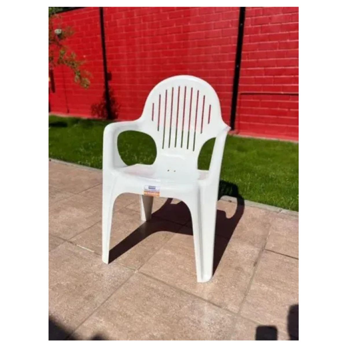 GENERICO - Sillas Mauvic 2 Uds Mod España, Apilables, Color Terraza