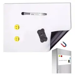 GENERICO - Pizarra Magnética Para Refrigerador - Pizarra Flexible Imán