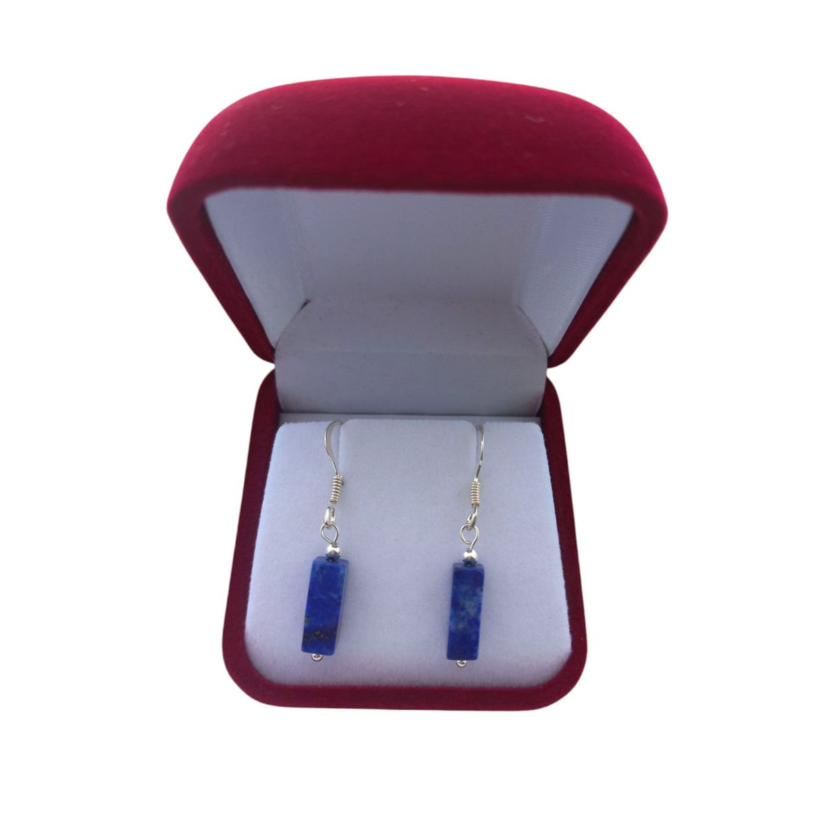 GENERICO - Aros Lapislázuli largos