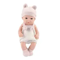 GENERICO - Muñeca bebé realista niña infantil babydoll Rosa