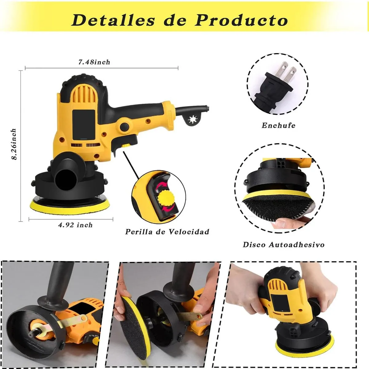 LELOX - Kit de Pulidora de Coche