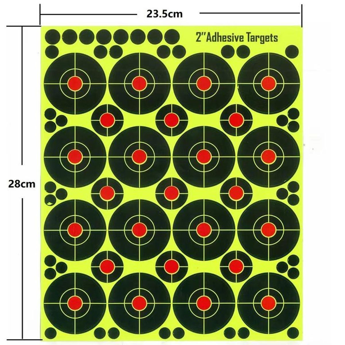 GENERICO - Target adhesivo de tiro