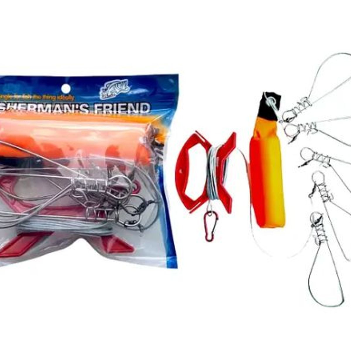 GENERICO - Flotador Con Ganchos Para Múltiples Señuelos