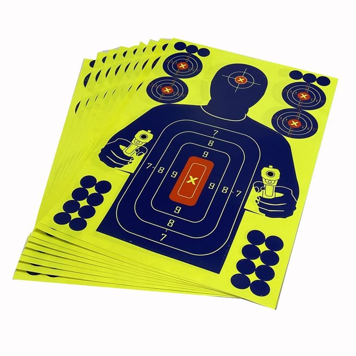 GENERICO - Target adhesivo de tiro humano