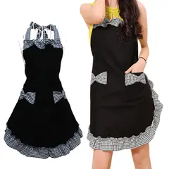 EDWINAYY - Delantal Pechera Unisex Multiuso Restaurant Barbero Trabajo