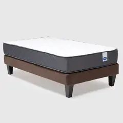 CABSUR - CAMA EUROPEA MAX 1,5 PLAZA CHOCOLATE