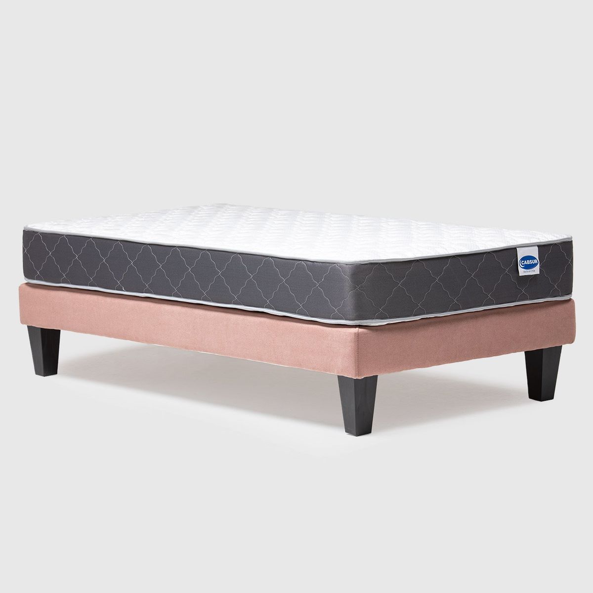 CABSUR - CAMA EUROPEA CABURGA 1,5 PLAZA PALO ROSA