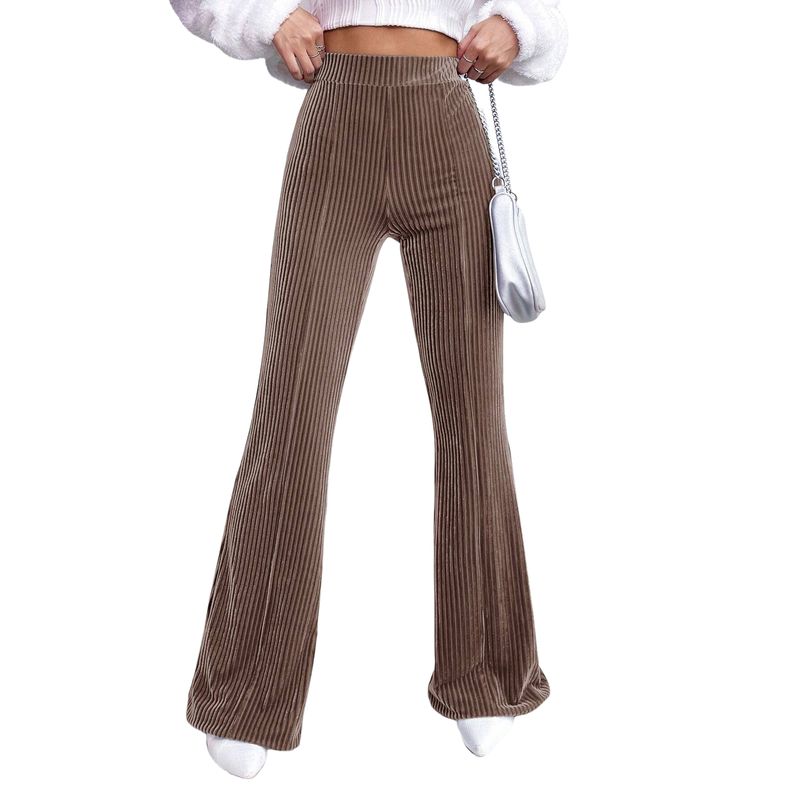 BLWOENS - Pantalones largos para mujeres - Marrón