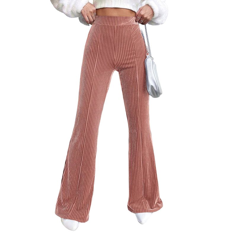 BLWOENS - Pantalones largos para mujeres - Rosa