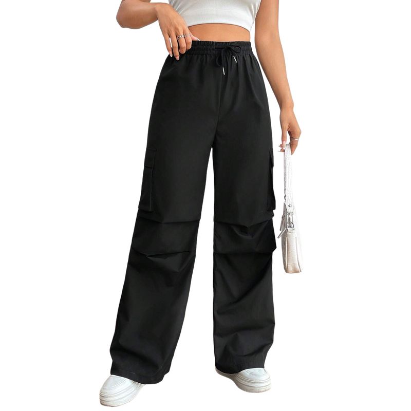 BLWOENS - Pantalones largos para mujeres - Negro