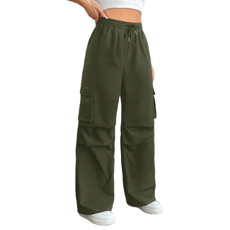 BLWOENS - Pantalones largos para mujeres - Verde