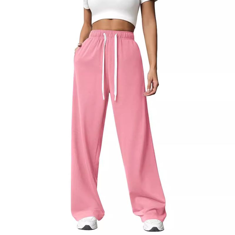 BLWOENS - Pantalones largos para mujeres - Rosa