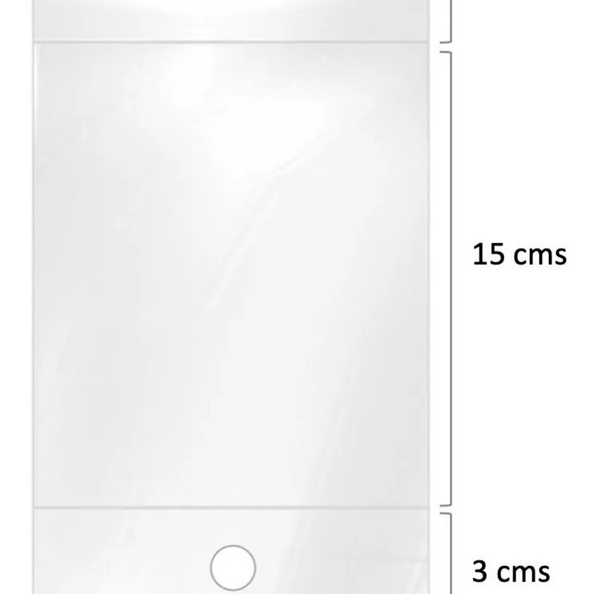 KUANGYE - Bolsa Celofán Cierre Adhesivo 10x15 Cms 600 Unds P/ Colgar