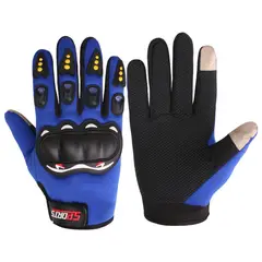 EDWINAYY - Guantes Ciclismo Moto Proteccion Caida Guante Bici Touch
