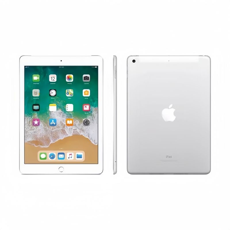 APPLE - iPad 9.7" 6ta Generación Modelo 2018 - Wi-Fi -32 GB ​​Plata​​ Reacondicionado