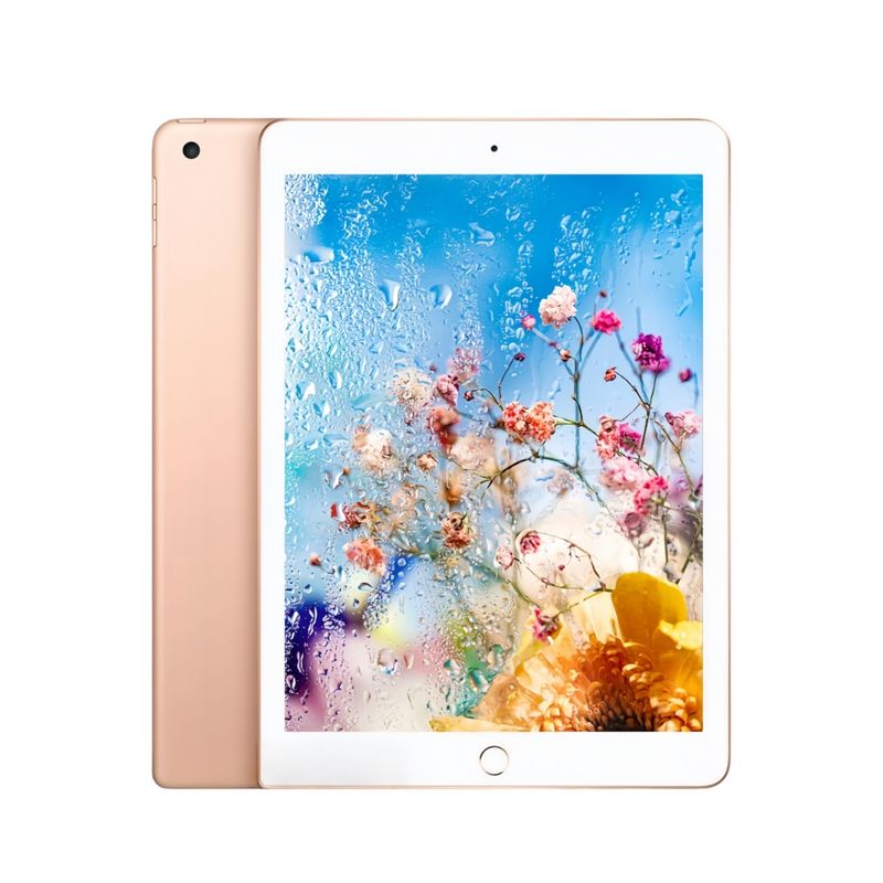 APPLE - iPad 9.7"​​ 6ta Generación Modelo 2018 - Wi-Fi -128 GB ​​Dorado​​ Reacondicionado