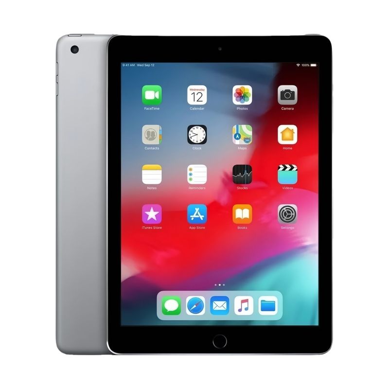 APPLE - iPad 9.7" 6ta Generación Modelo 2018 - Wi-Fi -32 GB ​​Negro Reacondicionado
