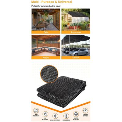 Imagen 2 del producto Malla Raschel 80% Sombra Ancho 4.2 Mts X 10mts Largo (42mt2)