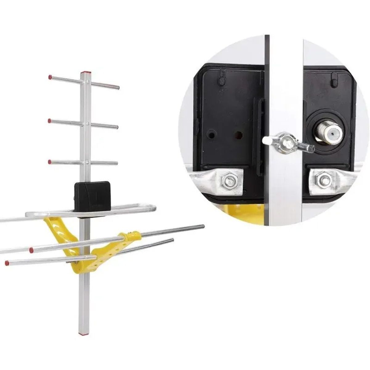 KUANGYE - Antena Digital Hdtv Para Tv Al Aire Libre