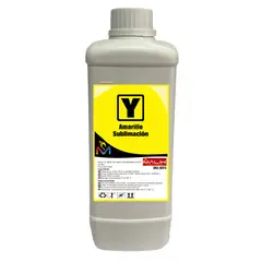 MALIK - Tinta 1 Litro Sublimacion Yellow para Epsn E/tank L5190