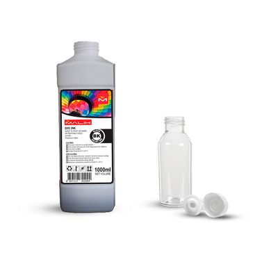 Imagen 2 del producto Tinta Negra 1 Litro con Botella GT53 para Hp ST 517