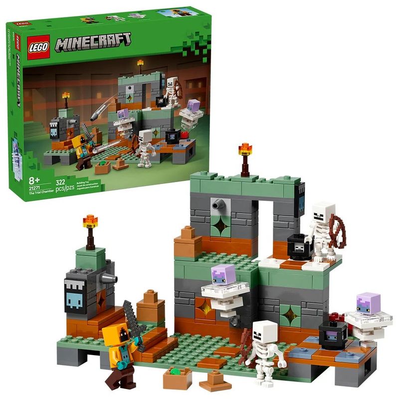 LEGO LEGO Minecraft La Cámara de Desafío - 21271 | falabella.com