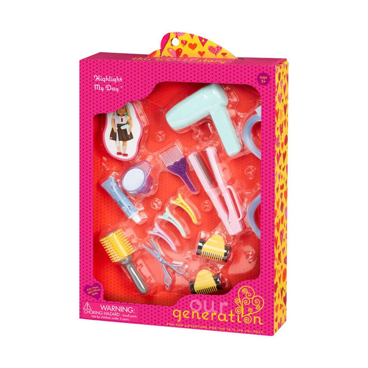 OUR GENERATION - Set accesorios peluquería