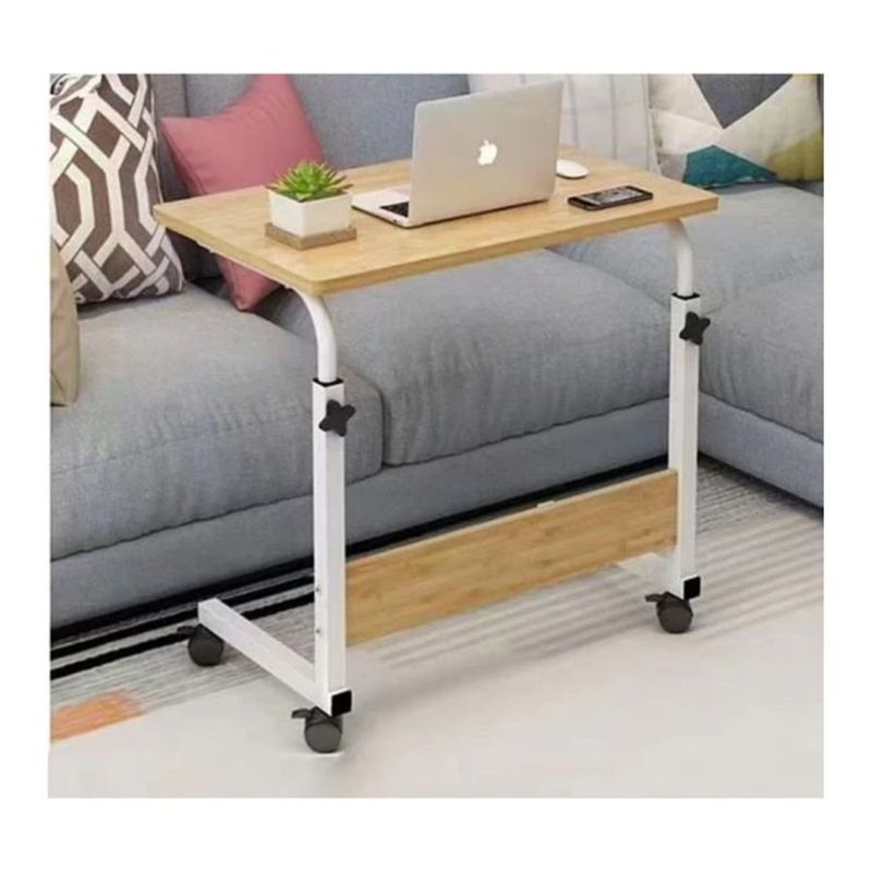 GENERICO - Mesa Escritorio Portátil Notebook Altura Ajustable Blanca