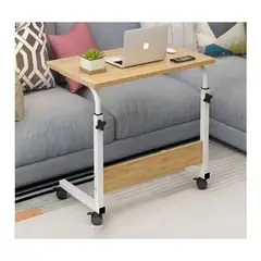 GENERICO - Mesa Escritorio Portátil Notebook Altura Ajustable Blanca