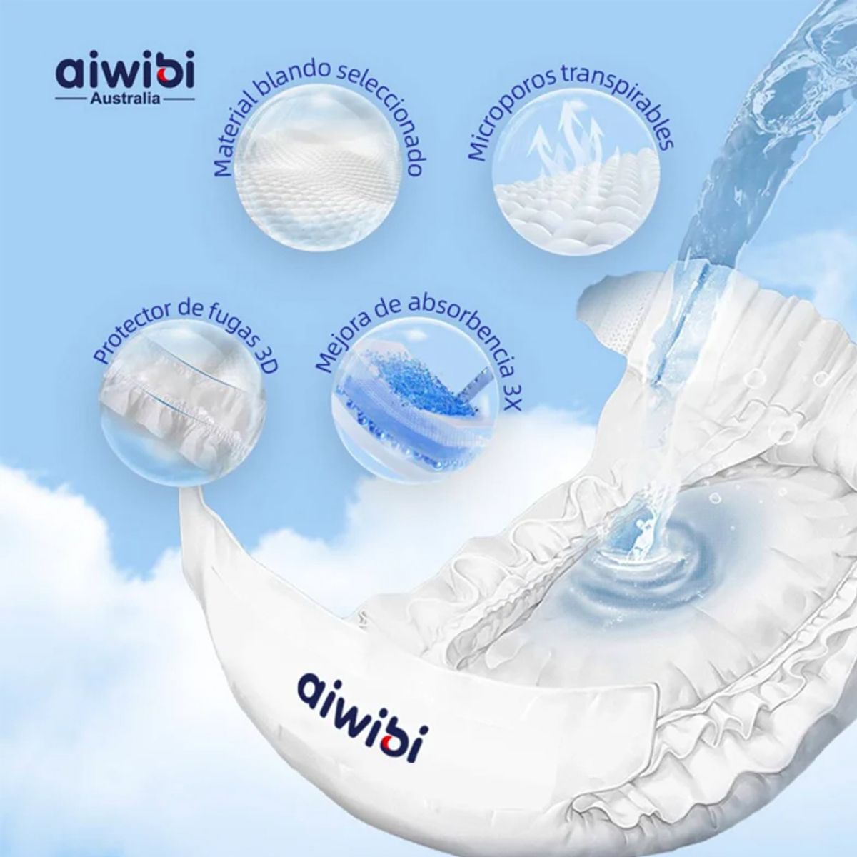 AIWIBI - Pañal Aiwibi Premium XG 24