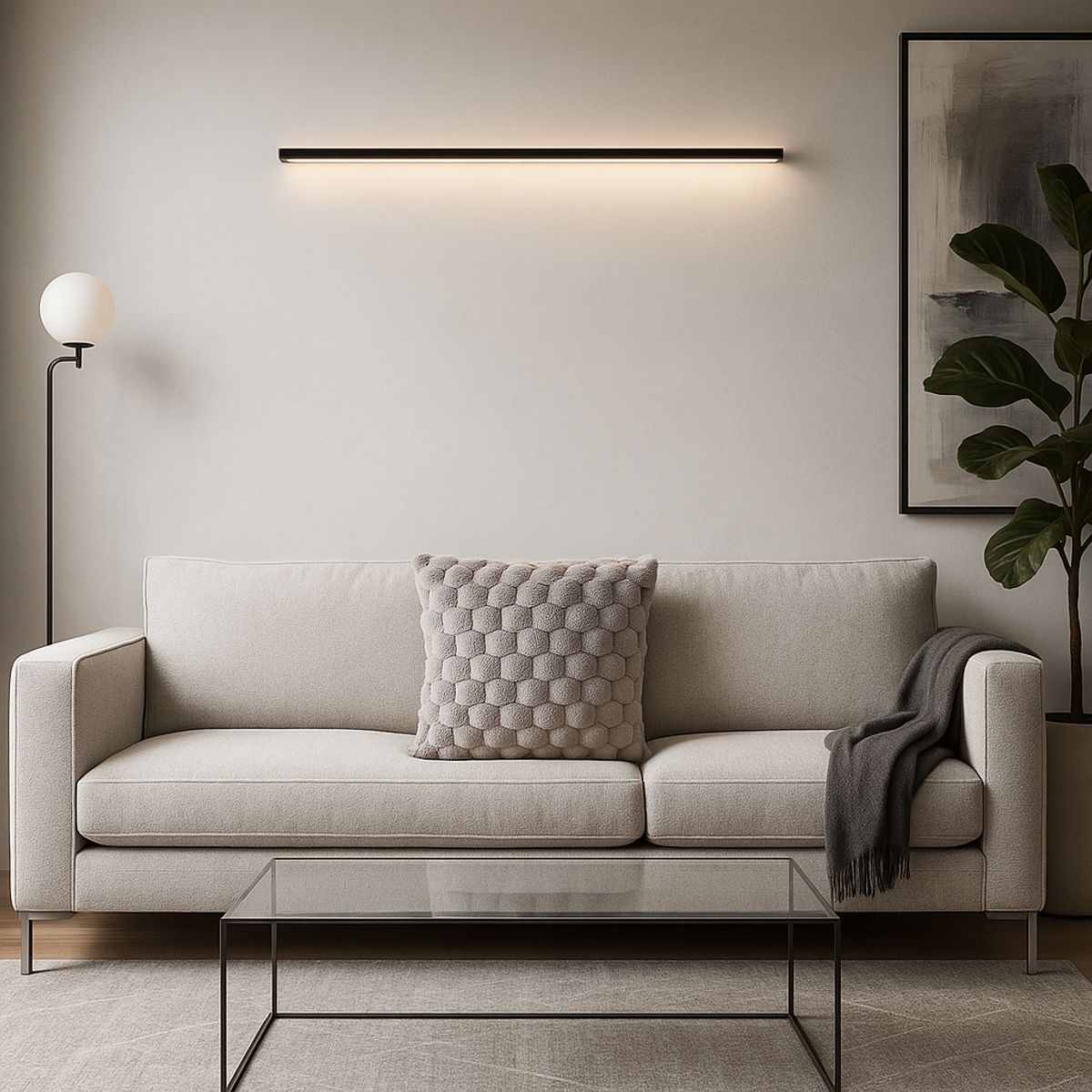 ARMONIA - Cubre cojín burbuja gris 45x45 estilo moderno hogar 651