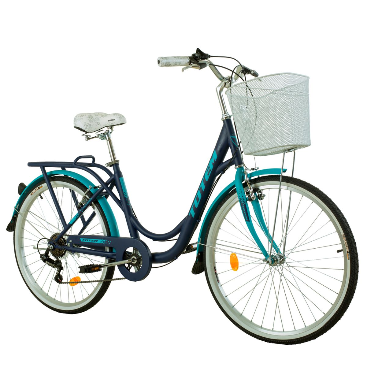 TOTEM - BICICLETA TOTEM CITY DAMA ARO 26 AZUL CON CELESTE