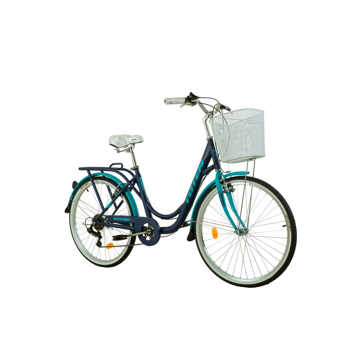TOTEM - BICICLETA TOTEM CITY DAMA ARO 26 AZUL CON CELESTE