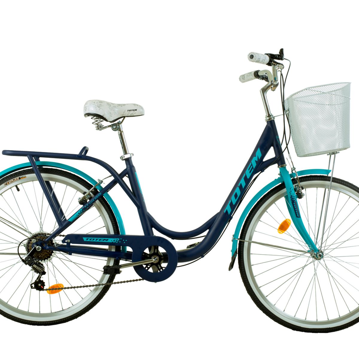 TOTEM - BICICLETA TOTEM CITY DAMA ARO 26 AZUL CON CELESTE