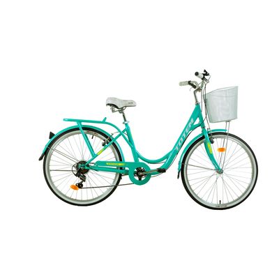 Imagen 2 del producto BICICLETA CITY DAMA ARO 26 TURQUESA