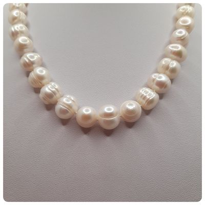 Imagen 2 del producto Collar perlas de rio naturales broche de plata 925