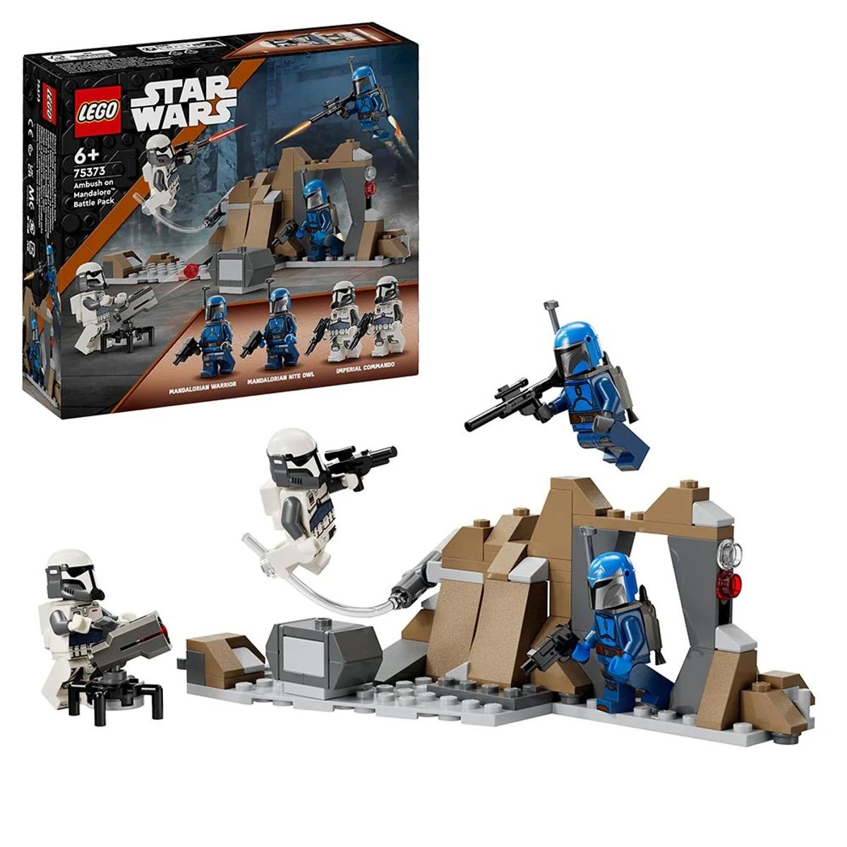 LEGO - LEGO Star Wars Pack de Combate Emboscada en Mandalore - 75373